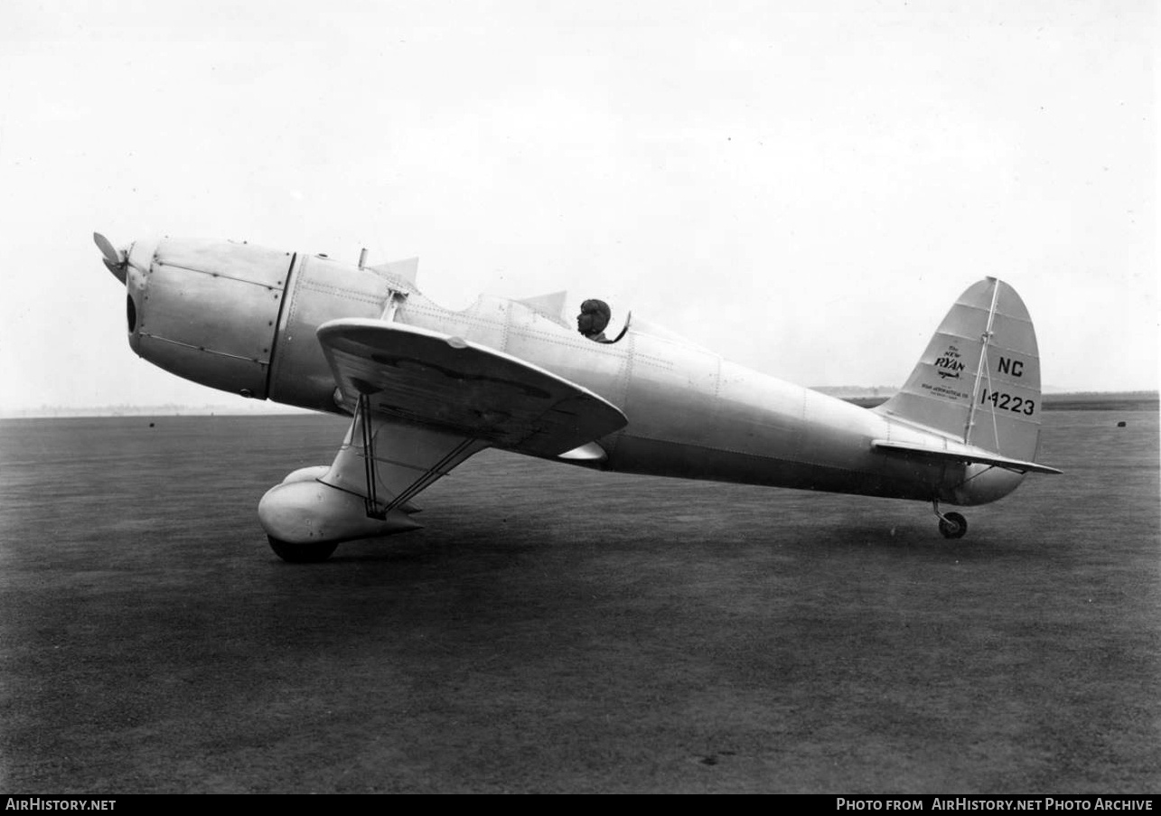 Aircraft Photo of NC14223 | Ryan ST | AirHistory.net #777742