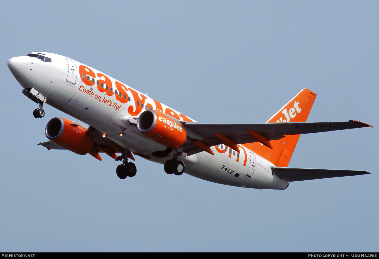 Aircraft Photo of G-EZJE | Boeing 737-73V | EasyJet | AirHistory.net #777774