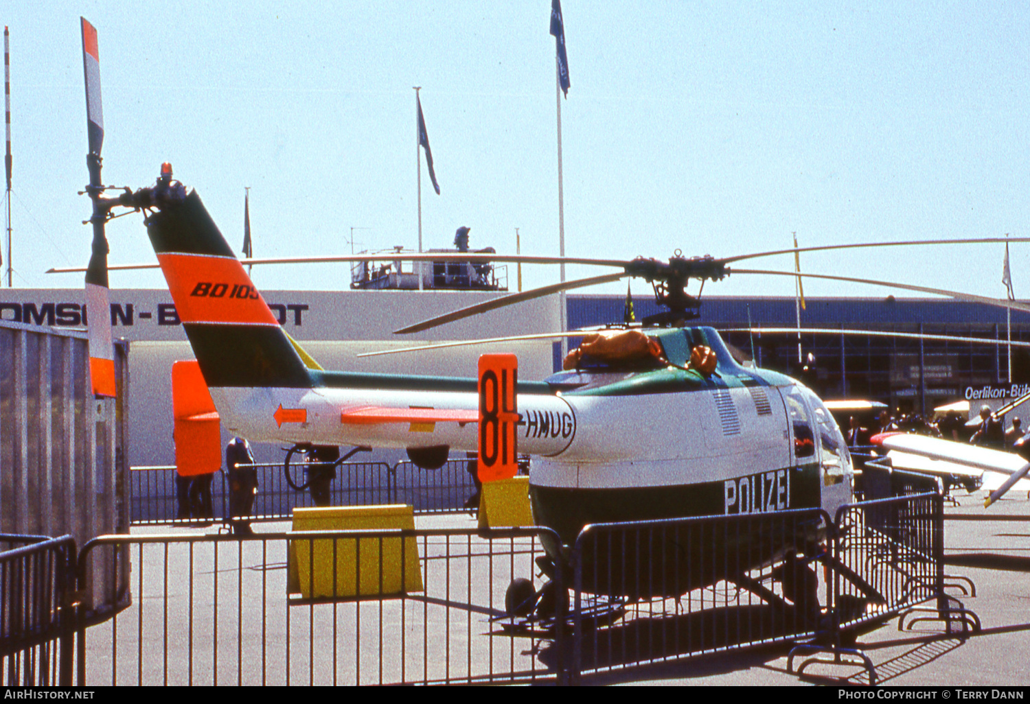 Aircraft Photo of D-HMUG | MBB BO-105CB | Polizei | AirHistory.net #777797