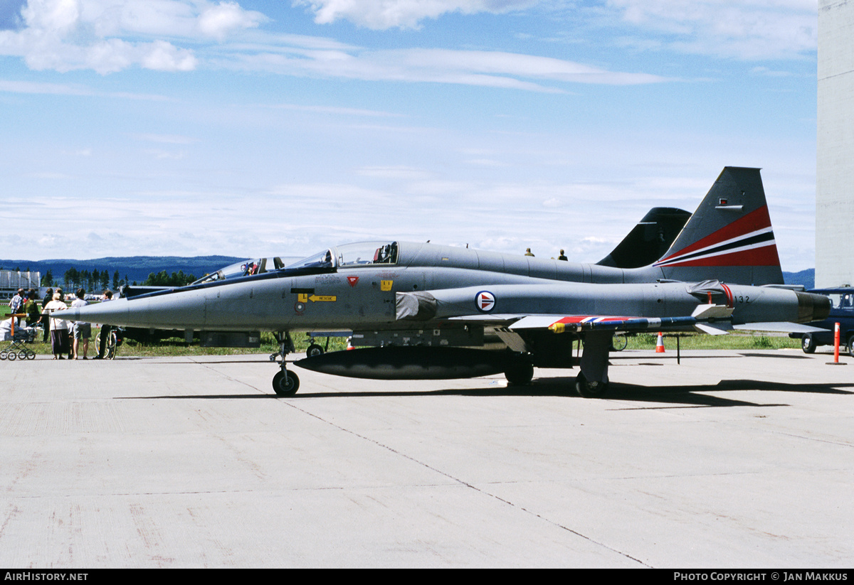 Aircraft Photo of 132 | Northrop F-5A Freedom Fighter | Norway - Air Force | AirHistory.net #777807