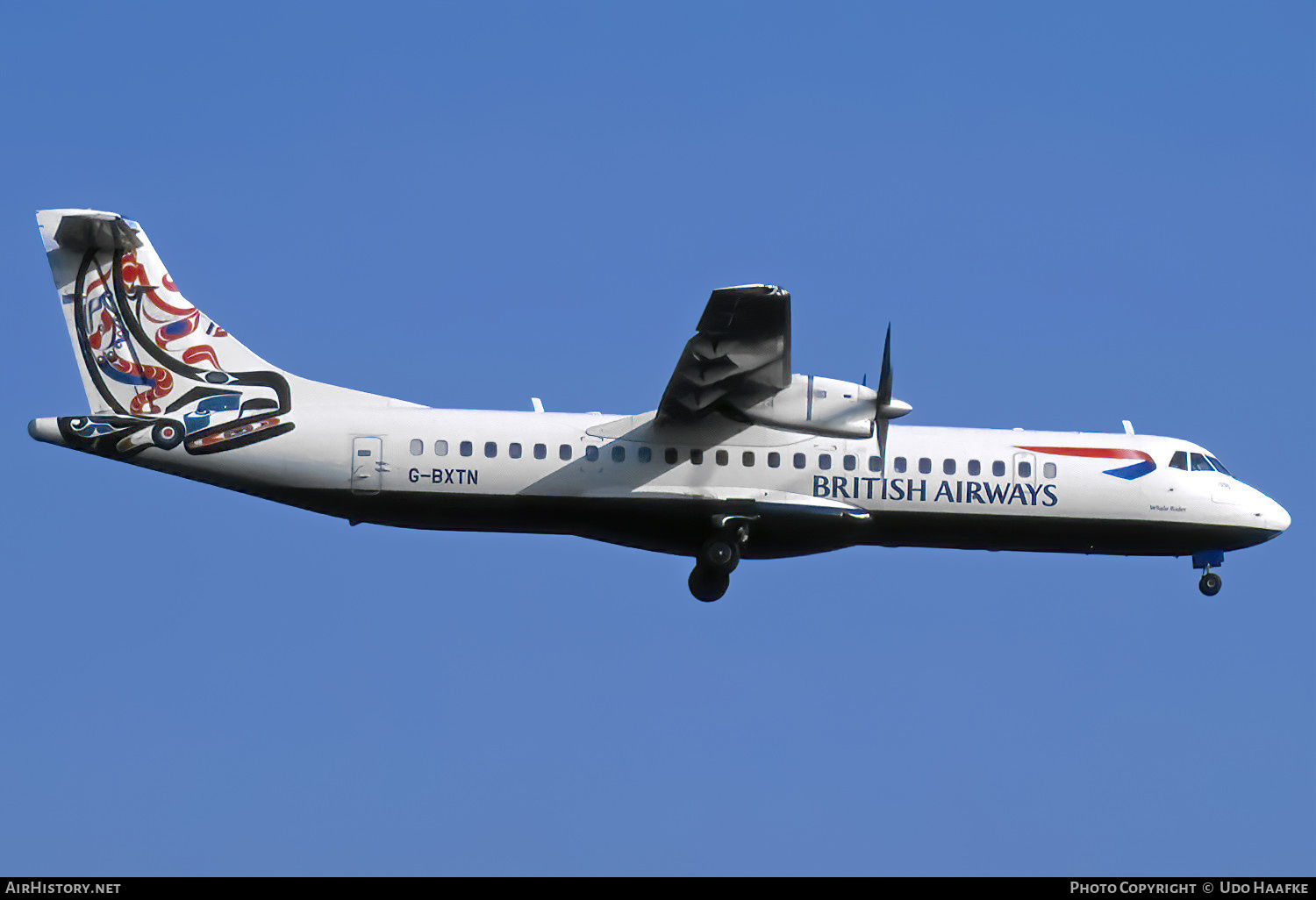 Aircraft Photo of G-BXTN | ATR ATR-72-202 | British Airways | AirHistory.net #777834