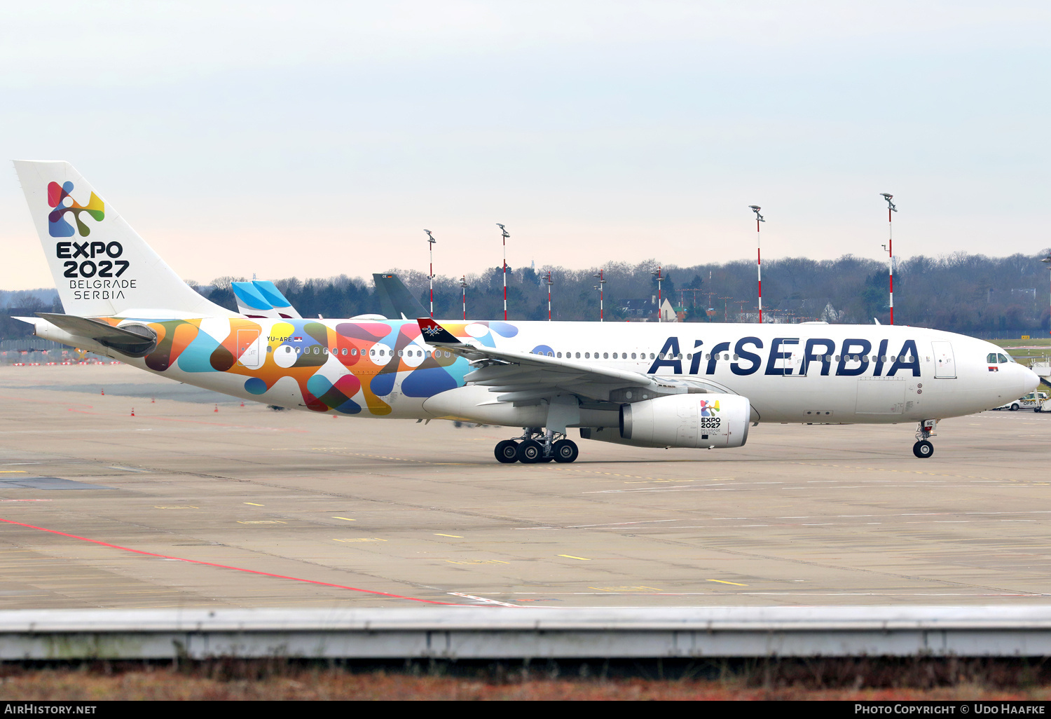 Aircraft Photo of YU-ARE | Airbus A330-243 | Air Serbia | AirHistory.net #777854