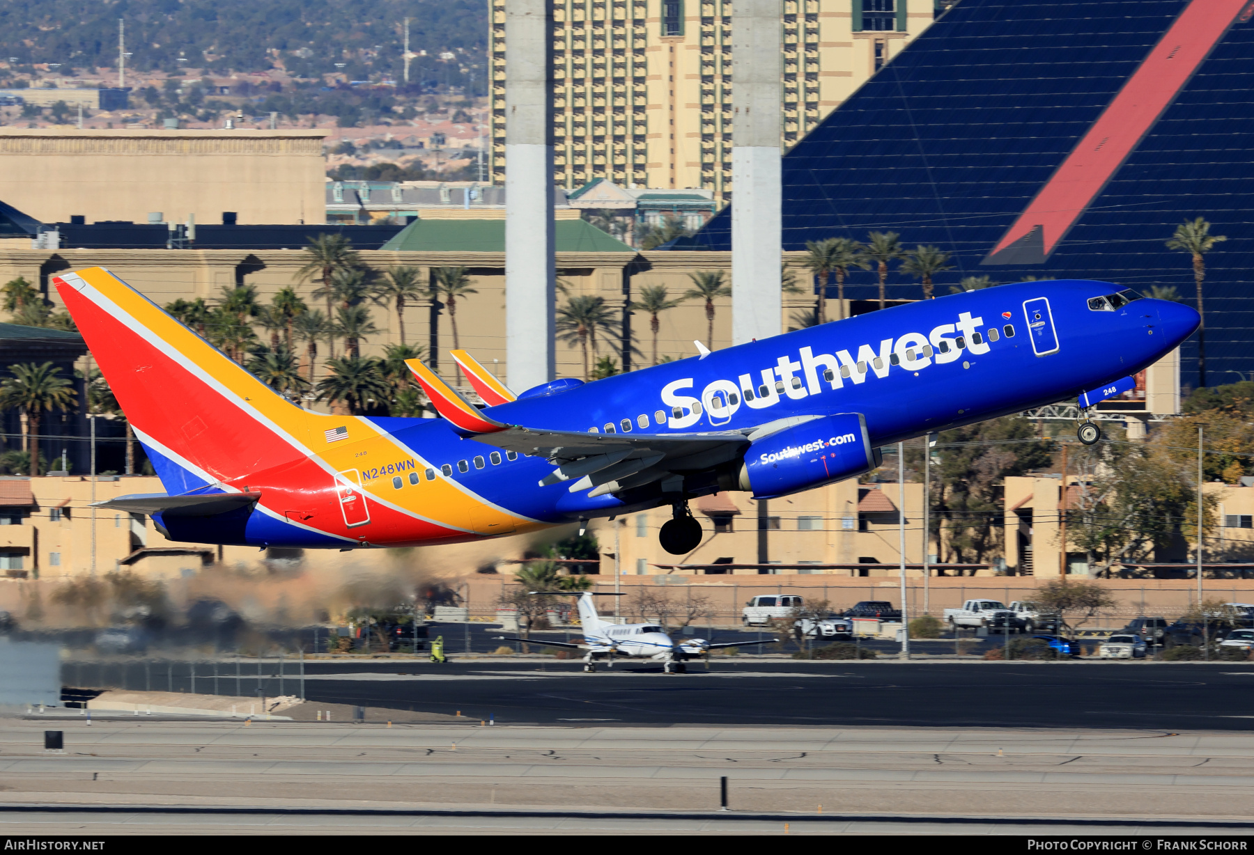Aircraft Photo of N248WN | Boeing 737-7H4 | Southwest Airlines | AirHistory.net #777865