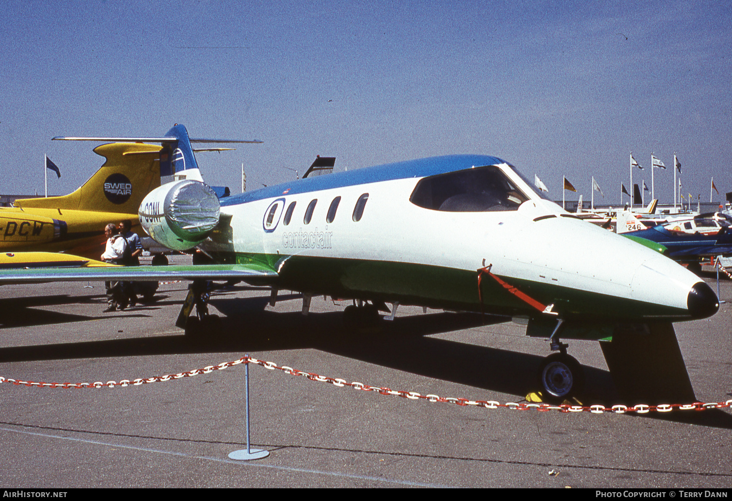 Aircraft Photo of D-CONI | Gates Learjet 35 | Contactair Flugdienst | AirHistory.net #777872