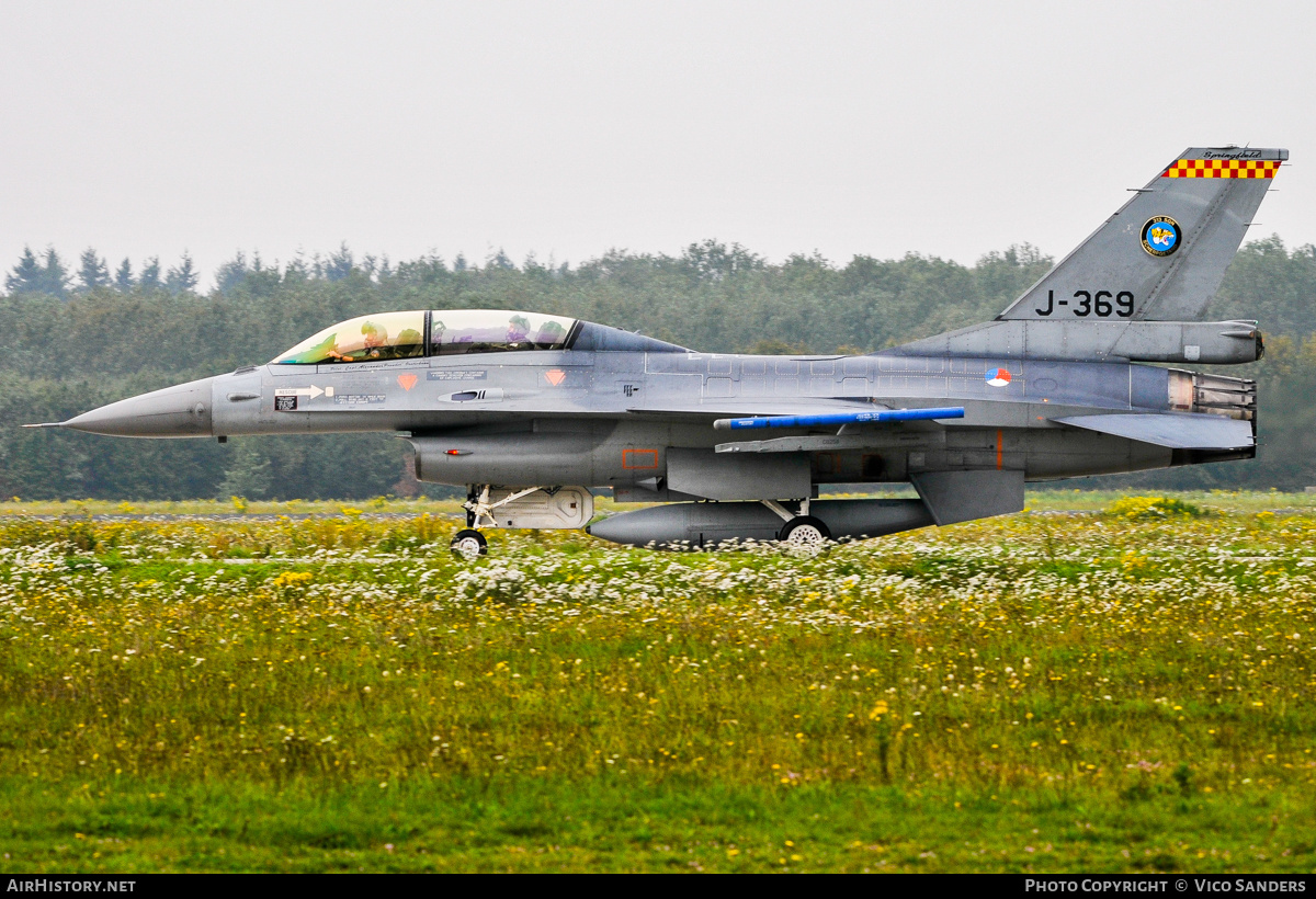 Aircraft Photo of J-369 | General Dynamics F-16B Fighting Falcon | Netherlands - Air Force | AirHistory.net #777888