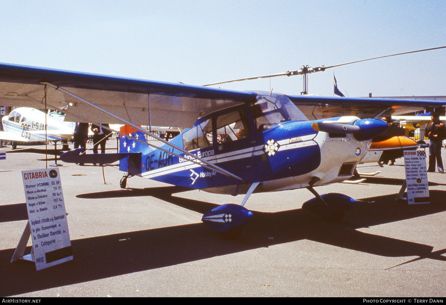 Aircraft Photo of OE-AOH | Bellanca 7GCBC Citabria | Holiday Air | AirHistory.net #777901