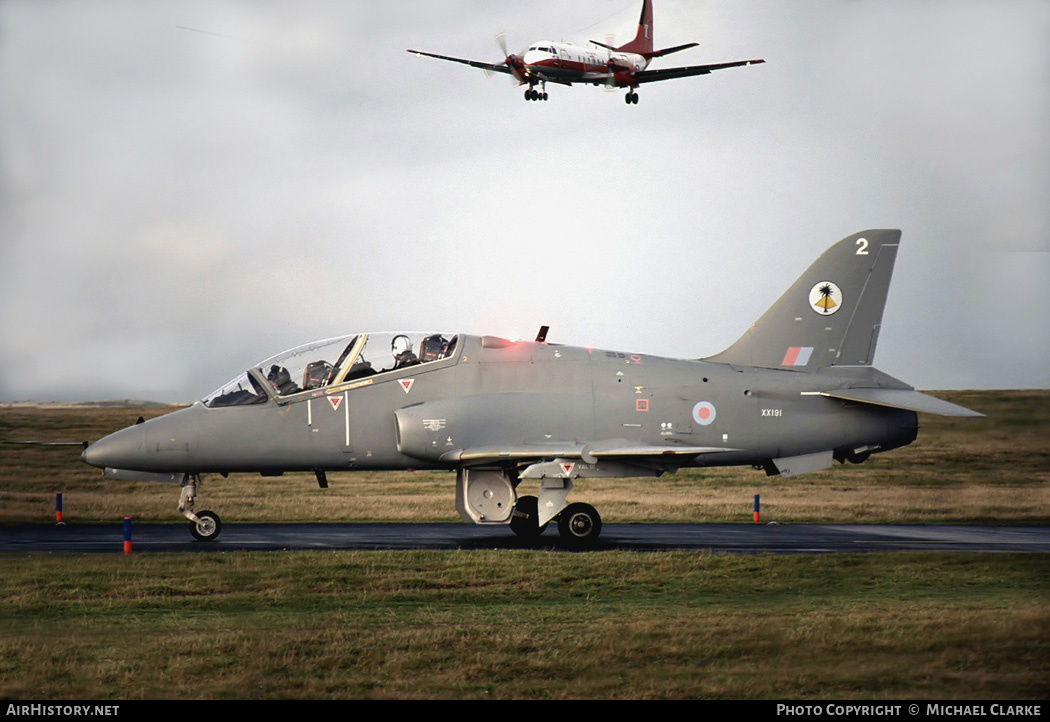 Aircraft Photo of XX191 | British Aerospace Hawk T.1A | UK - Air Force | AirHistory.net #777906