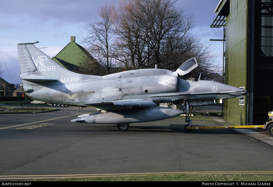 Aircraft Photo of 160260 / 0260 | McDonnell Douglas A-4M Skyhawk II | USA - Marines | AirHistory.net #777912