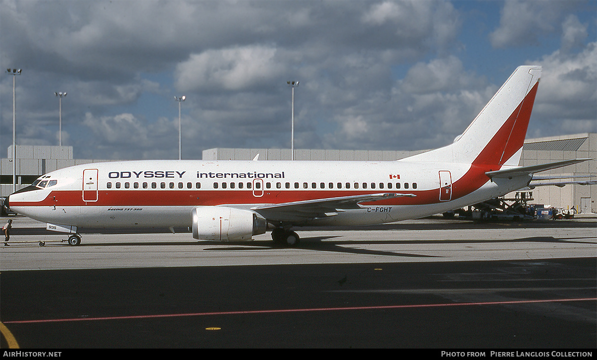 Aircraft Photo of C-FGHT | Boeing 737-3S3 | Odyssey International | AirHistory.net #777913