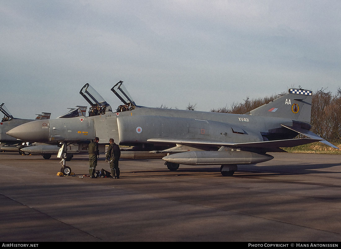 Aircraft Photo of XV401 | McDonnell Douglas F-4M Phantom FGR2 | UK - Air Force | AirHistory.net #777923