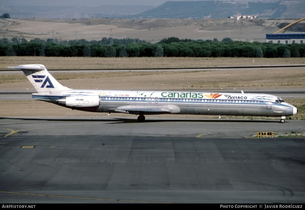 Aircraft Photo of EC-FHG | McDonnell Douglas MD-88 | Aviaco | AirHistory.net #777926