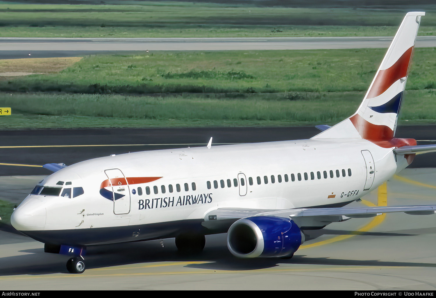Aircraft Photo of G-GFFA | Boeing 737-59D | British Airways | AirHistory.net #777932