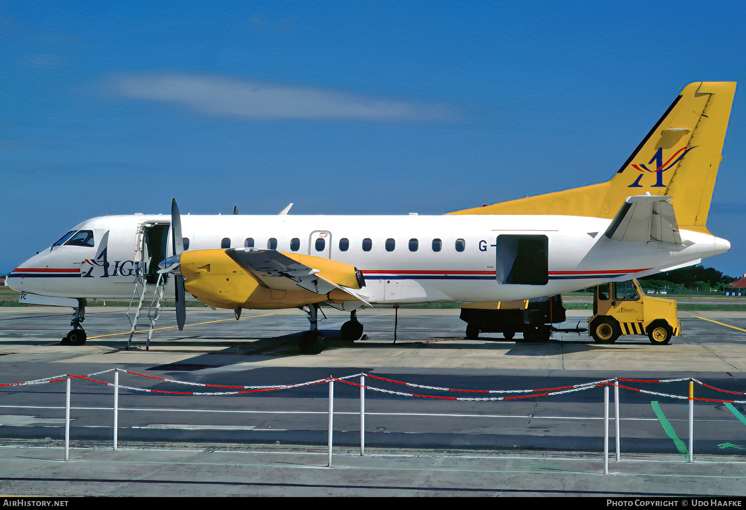 Aircraft Photo of G-GNTC | Saab-Fairchild SF-340A | Aurigny Air Services | AirHistory.net #777940