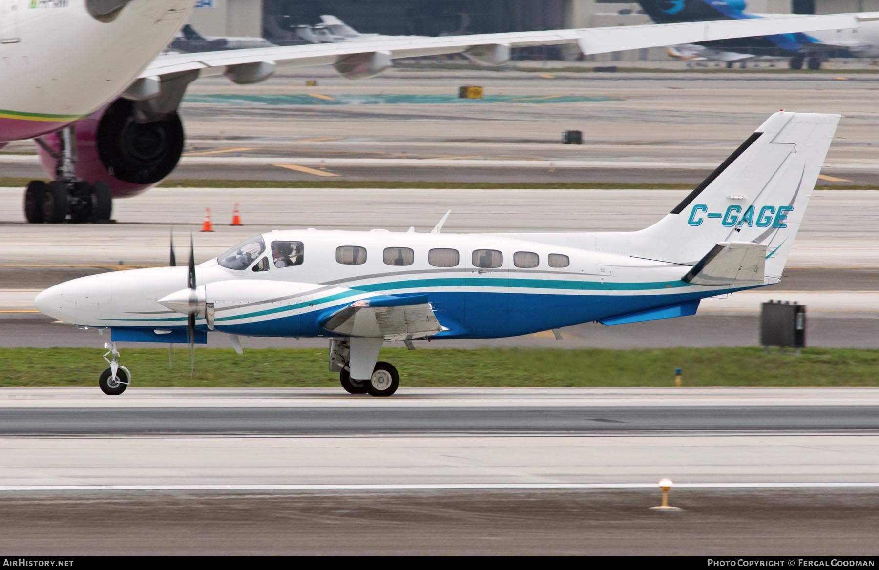 Aircraft Photo of C-GAGE | Cessna 441 Conquest | AirHistory.net #777949