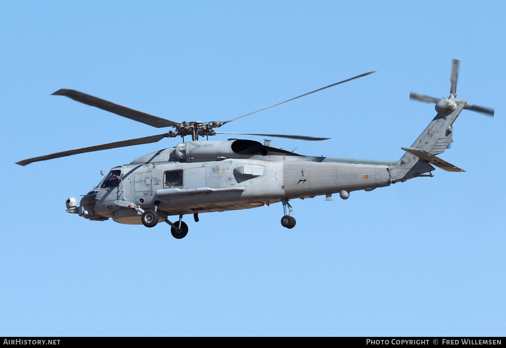 Aircraft Photo of HS.23-07 | Sikorsky SH-60B Seahawk (S-70B-1) | Spain - Navy | AirHistory.net #777971