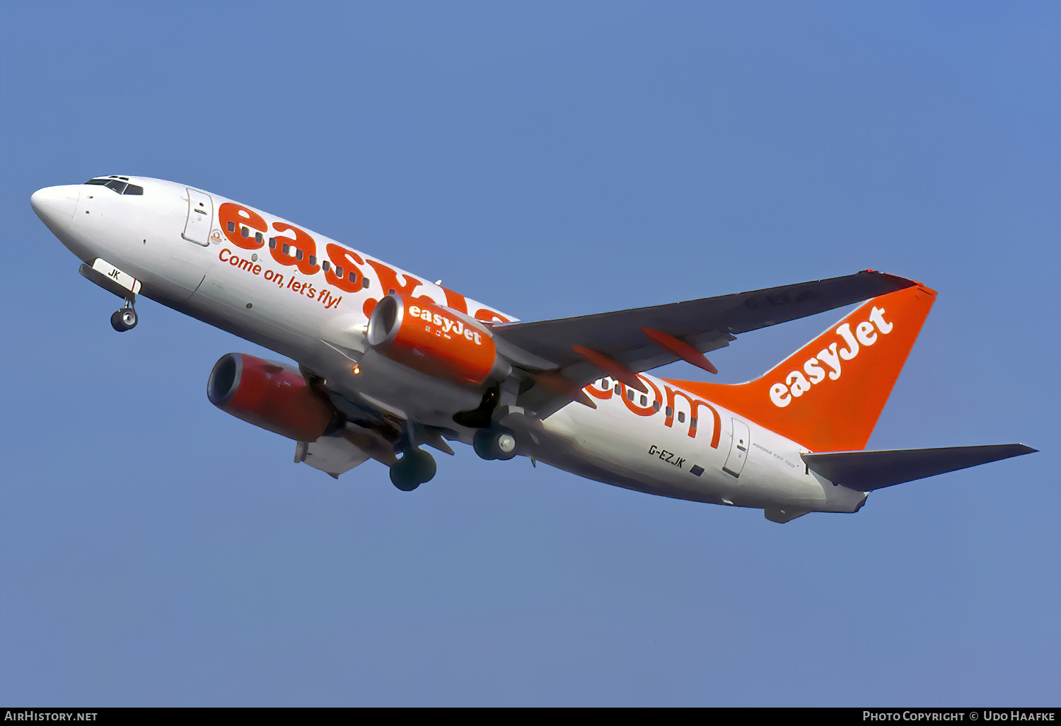 Aircraft Photo of G-EZJK | Boeing 737-73V | EasyJet | AirHistory.net #777981