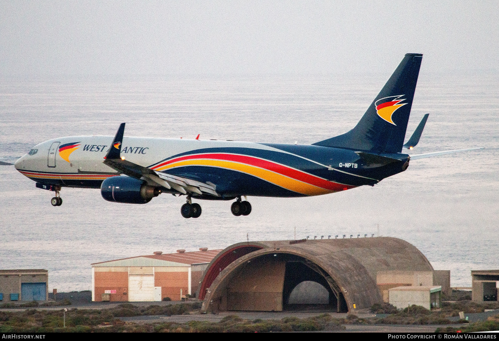 Aircraft Photo of G-NPTB | Boeing 737-83N(BCF) | West Atlantic Cargo Airlines | AirHistory.net #777990