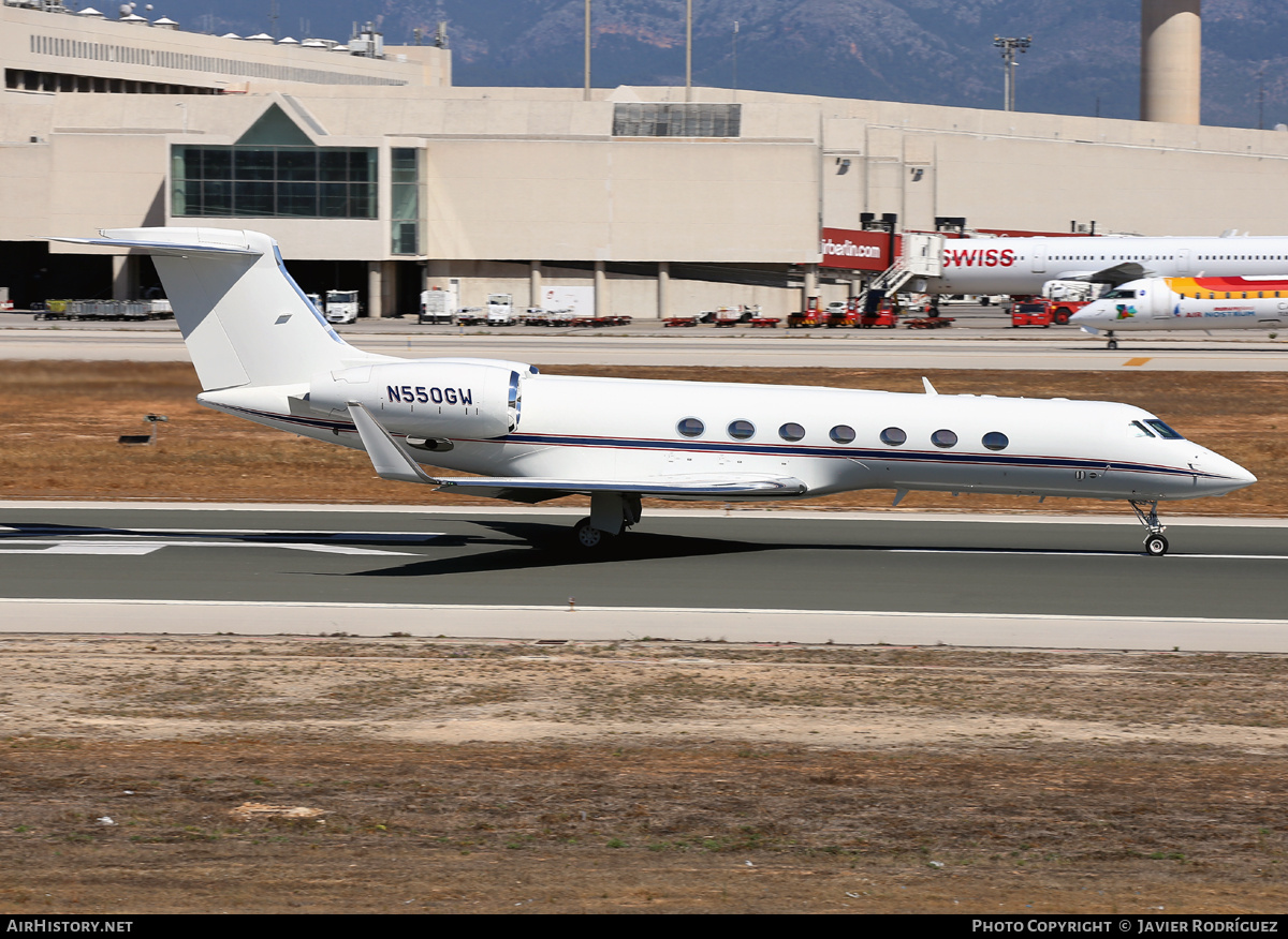 Aircraft Photo of N550GW | Gulfstream Aerospace G-V-SP Gulfstream G550 | AirHistory.net #777994