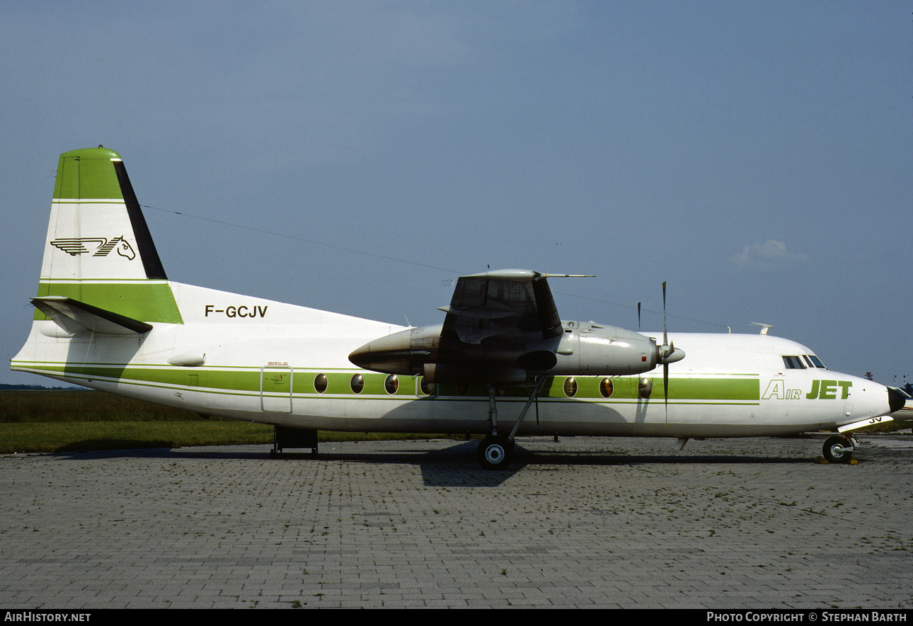 Aircraft Photo of F-GCJV | Fokker F27-600 Friendship | Air Jet | AirHistory.net #777995
