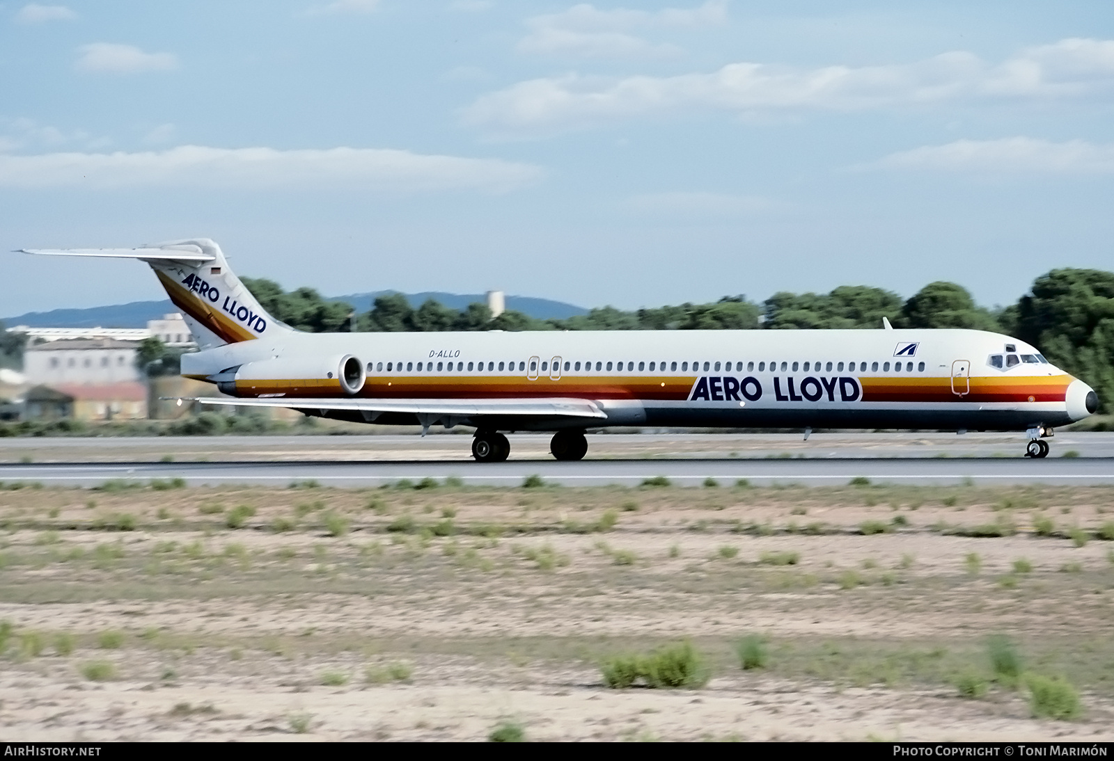 Aircraft Photo of D-ALLO | McDonnell Douglas MD-83 (DC-9-83) | Aero Lloyd | AirHistory.net #778007