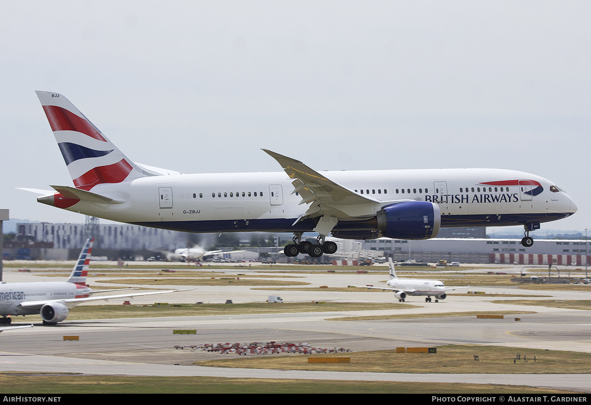 Aircraft Photo of G-ZBJJ | Boeing 787-8 Dreamliner | British Airways | AirHistory.net #778030