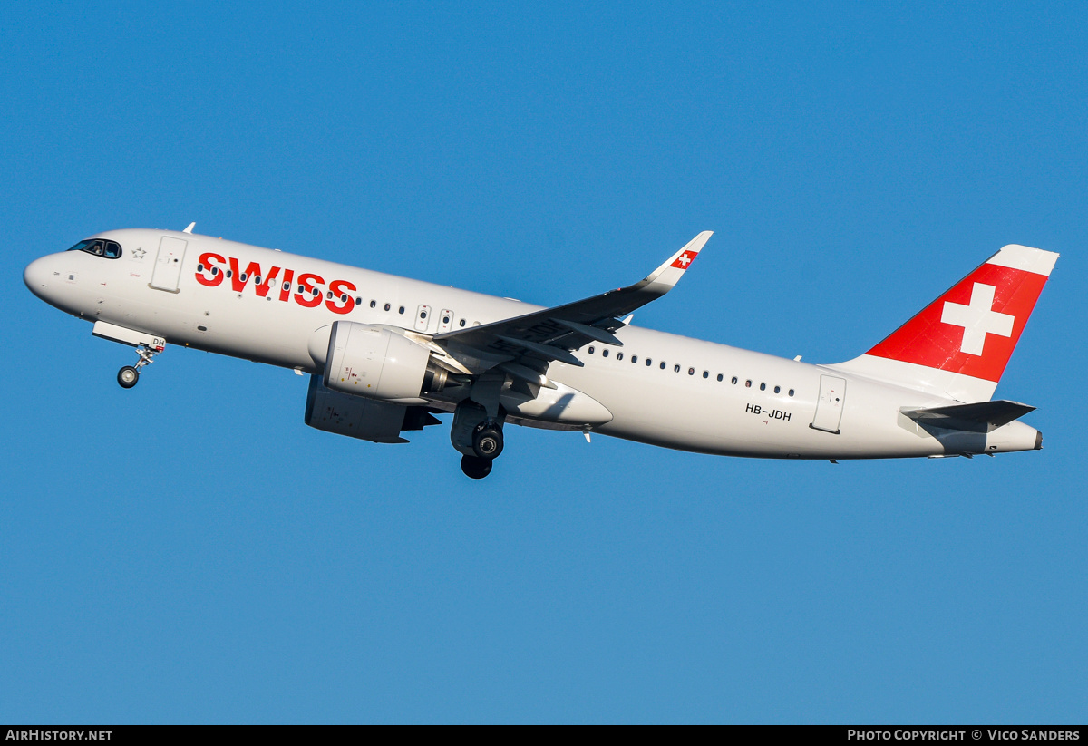 Aircraft Photo of HB-JDH | Airbus A320-271N | Swiss International Air Lines | AirHistory.net #778040