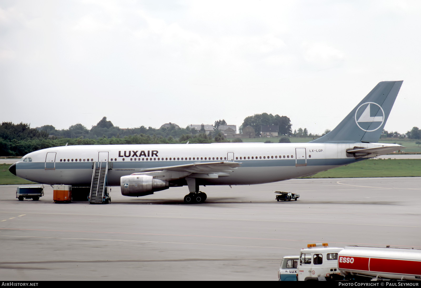 Aircraft Photo of LX-LGP | Airbus A300B4-203 | Luxair | AirHistory.net #778069