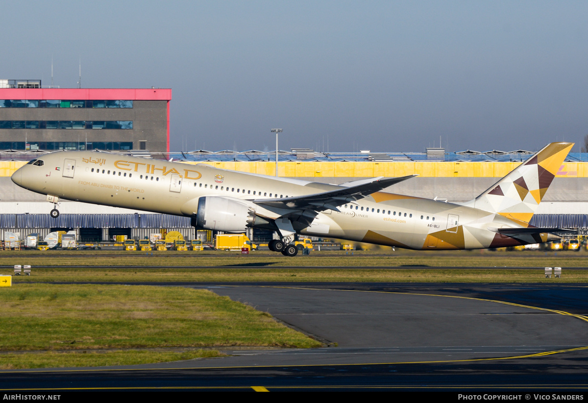 Aircraft Photo of A6-BLI | Boeing 787-9 Dreamliner | Etihad Airways | AirHistory.net #778095