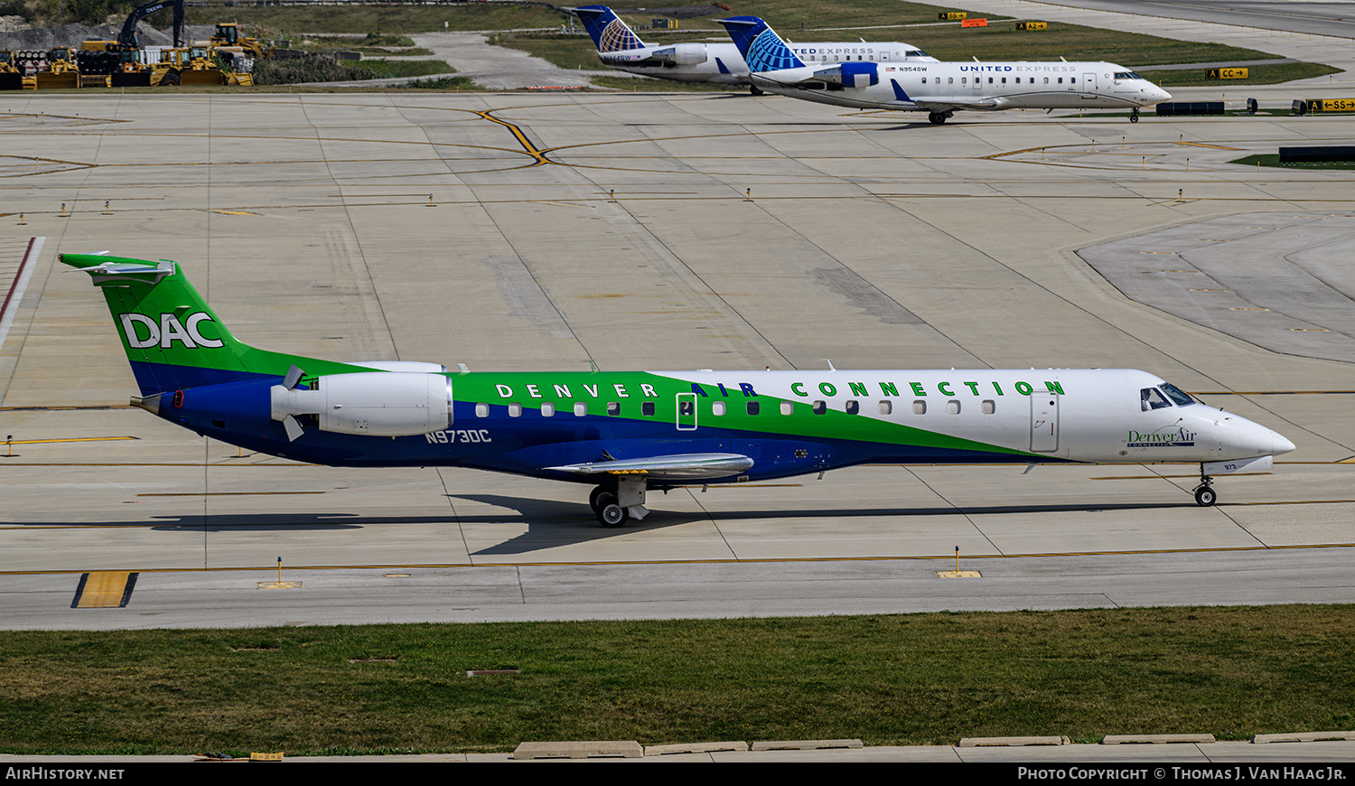 Aircraft Photo of N973DC | Embraer ERJ-145LR (EMB-145LR) | DAC - Denver Air Connection | AirHistory.net #778150