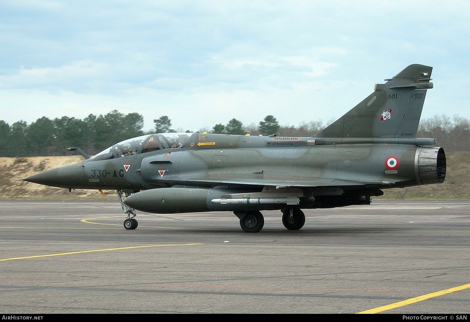 Aircraft Photo of 681 | Dassault Mirage 2000D | France - Air Force | AirHistory.net #778158