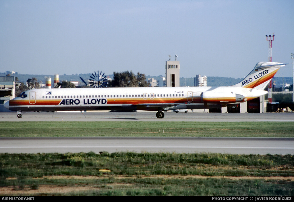 Aircraft Photo of D-ALLE | McDonnell Douglas MD-83 (DC-9-83) | Aero Lloyd | AirHistory.net #778166
