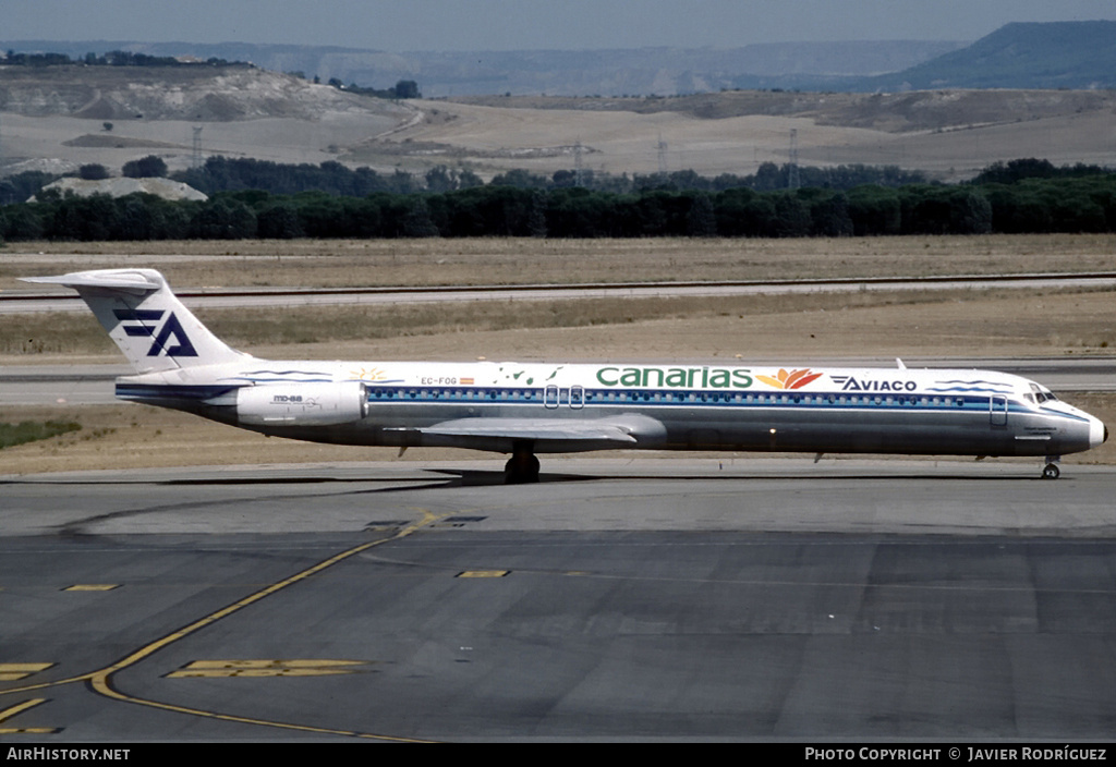 Aircraft Photo of EC-FOG | McDonnell Douglas MD-88 | Aviaco | AirHistory.net #778207