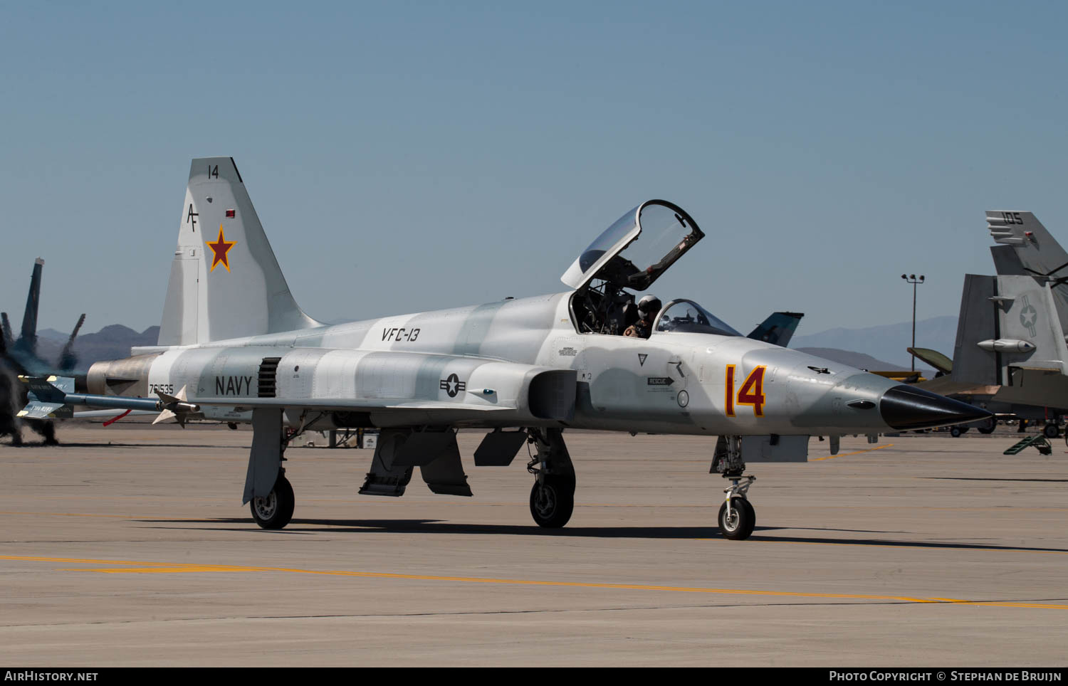 Aircraft Photo of 761535 | Northrop F-5N Tiger II | USA - Navy | AirHistory.net #778218