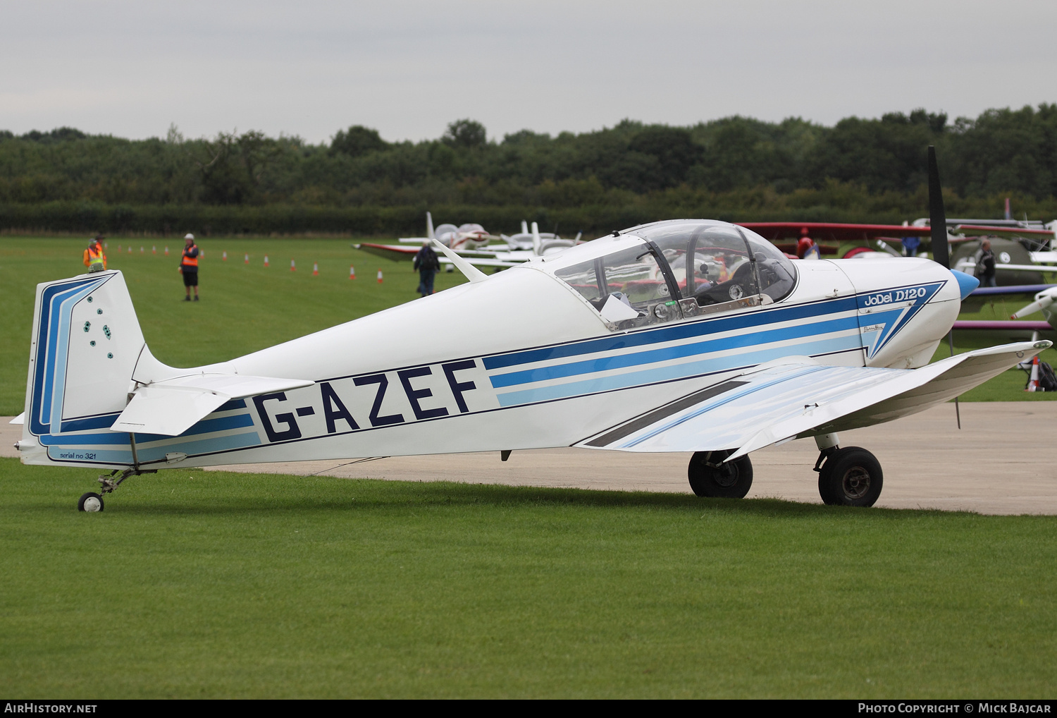Aircraft Photo of G-AZEF | Jodel D-120 Paris-Nice | AirHistory.net #778230