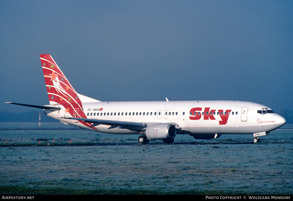 Aircraft Photo of TC-SKA | Boeing 737-4Y0 | Sky Airlines | AirHistory.net #778241
