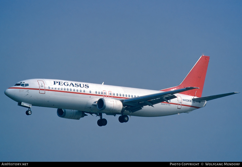 Aircraft Photo of N402KW | Boeing 737-4Q8 | Pegasus Airlines | AirHistory.net #778248
