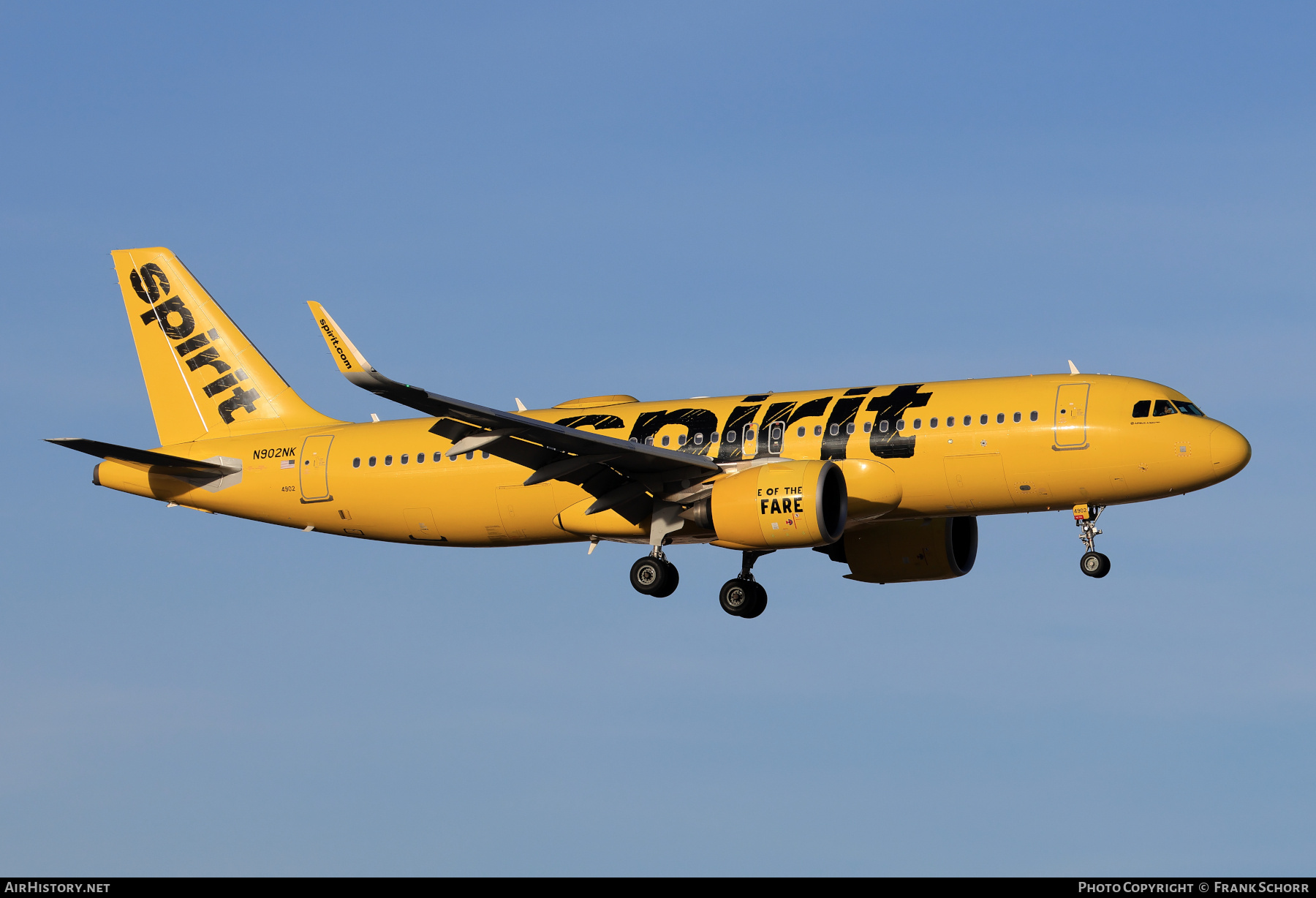 Aircraft Photo of N902NK | Airbus A320-271N | Spirit Airlines | AirHistory.net #778264