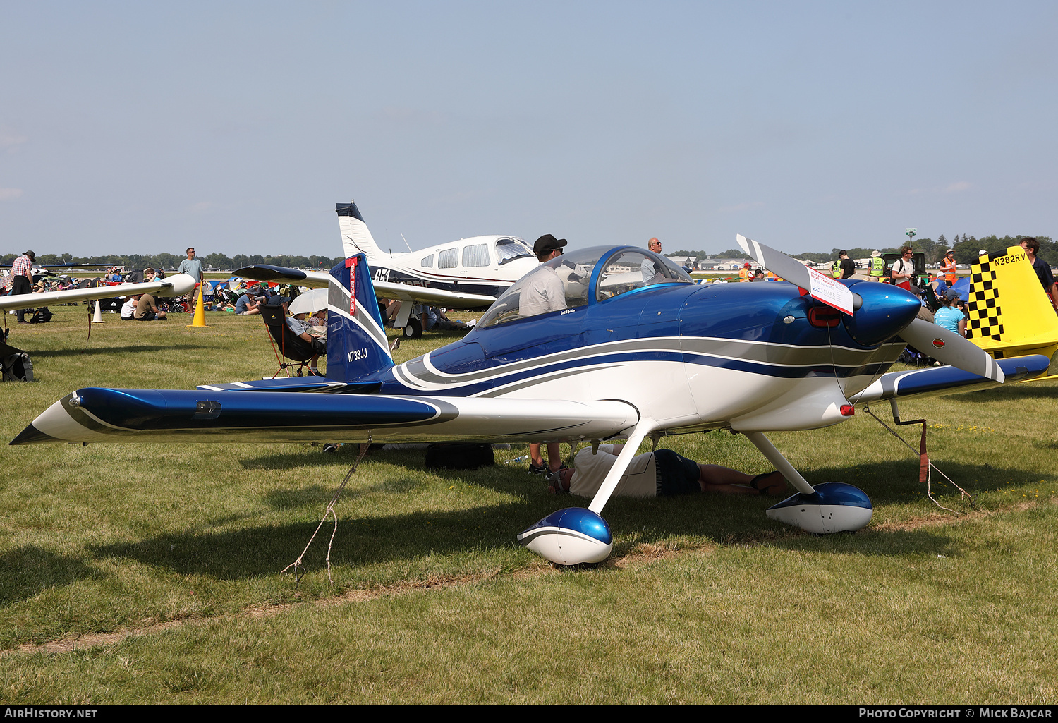 Aircraft Photo of N733JJ | Van's RV-8 | AirHistory.net #778268