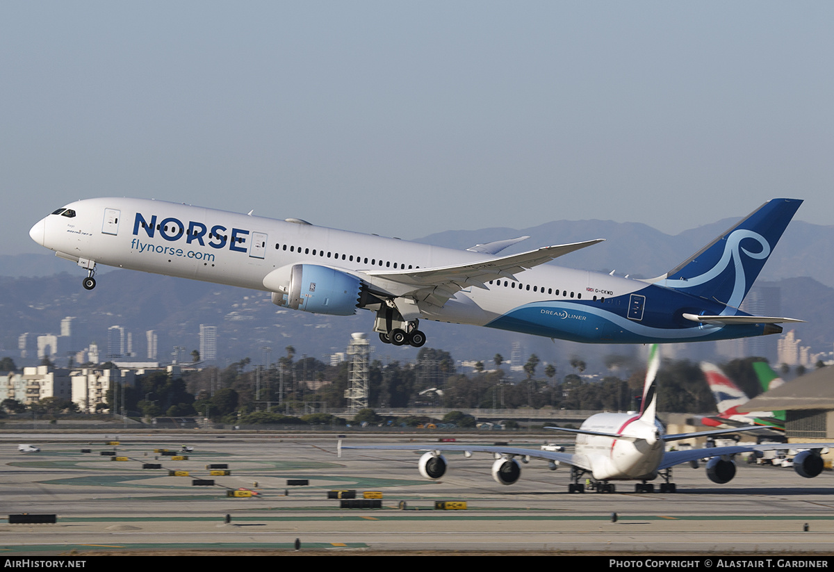 Aircraft Photo of G-CKWD | Boeing 787-9 Dreamliner | Norse Atlantic Airways | AirHistory.net #778282