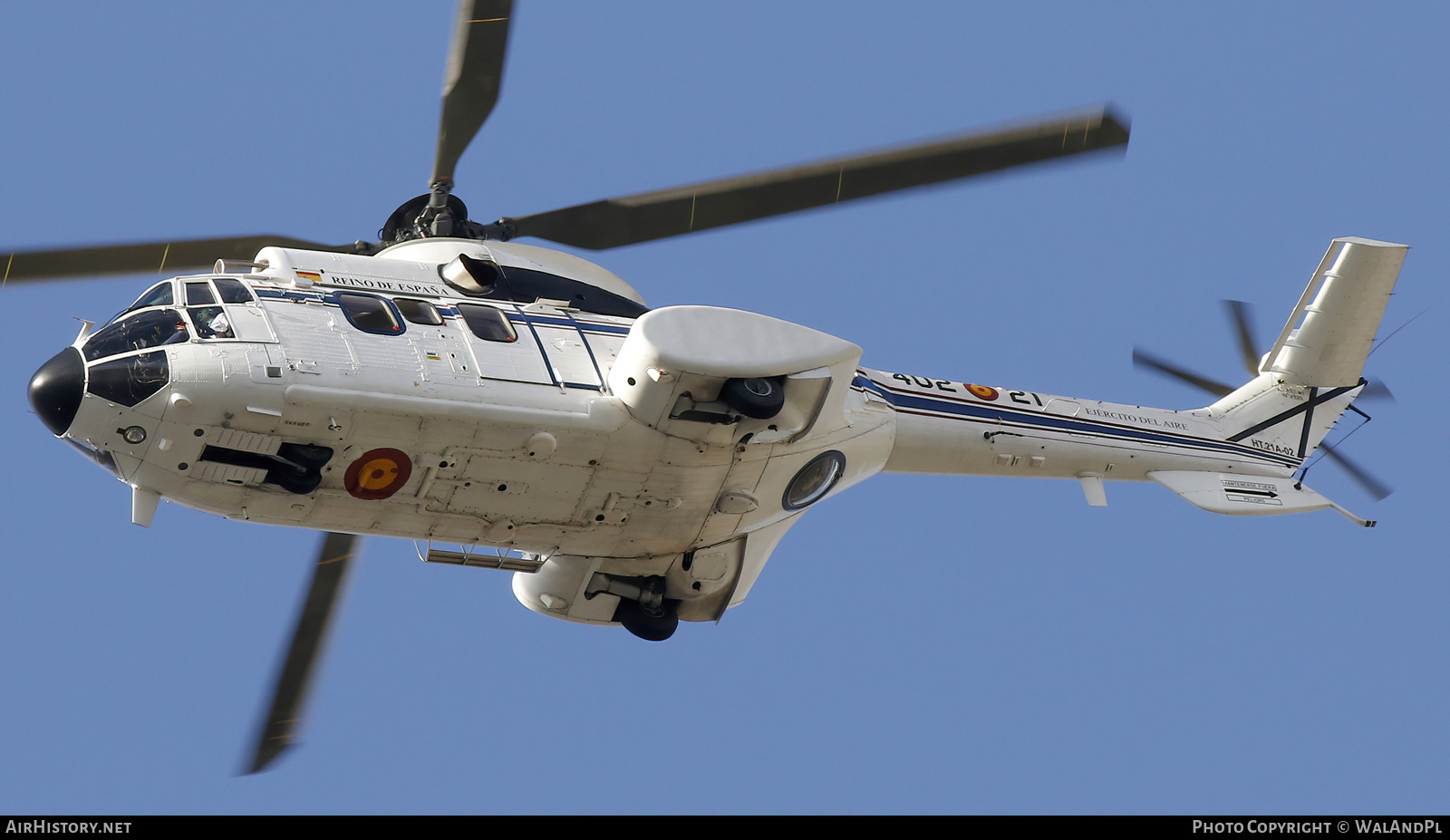 Aircraft Photo of HT.21A-02 | Aerospatiale AS-332M1 Super Puma | Spain - Air Force | AirHistory.net #778283