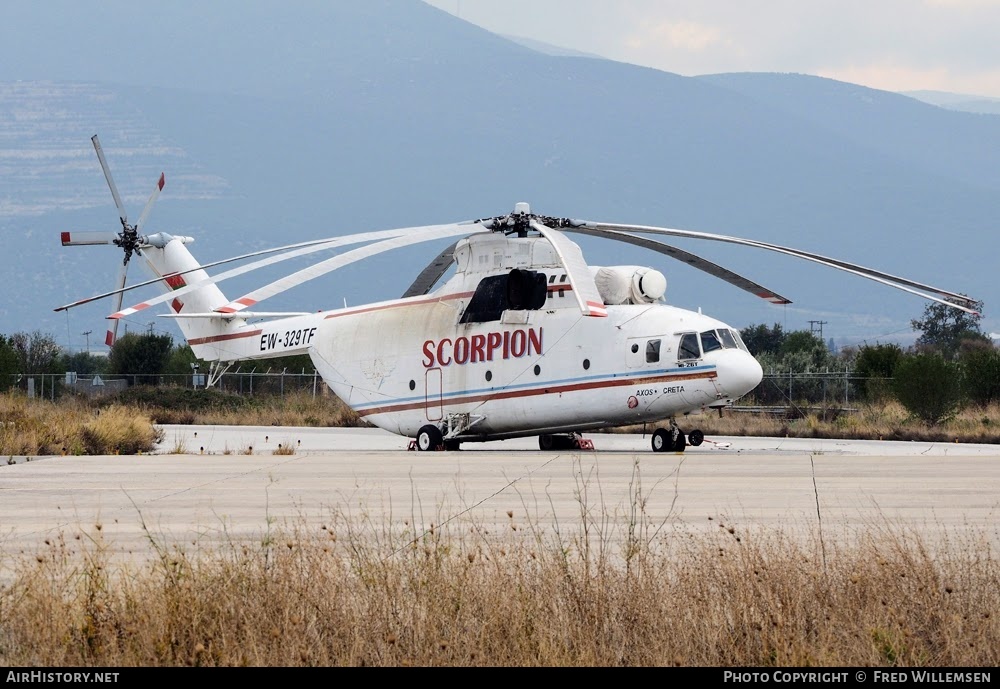 Aircraft Photo of EW-329TF | Mil Mi-26T | Scorpion Air | AirHistory.net #778305