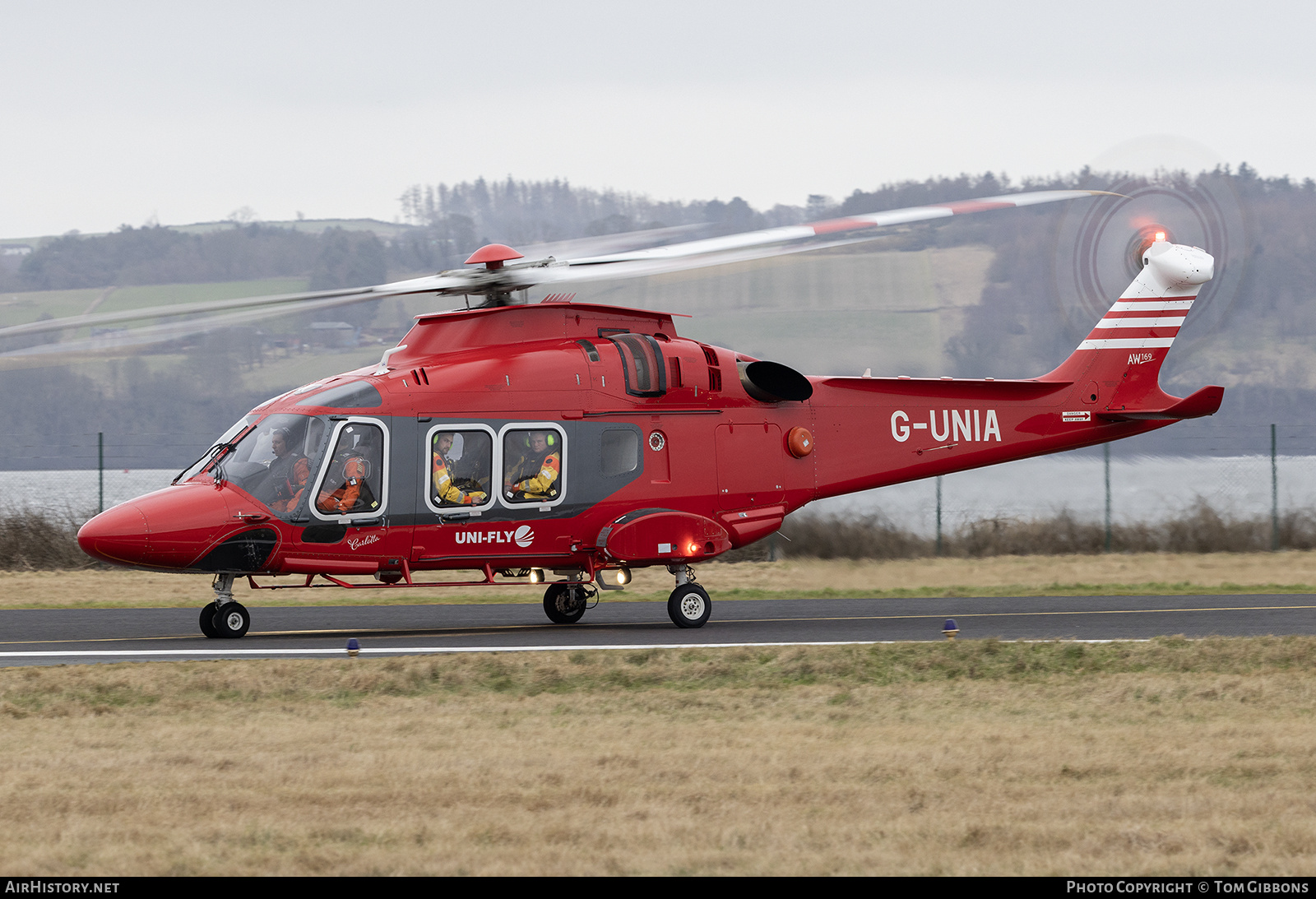 Aircraft Photo of G-UNIA | AgustaWestland AW-169 | Uni-Fly | AirHistory.net #778306