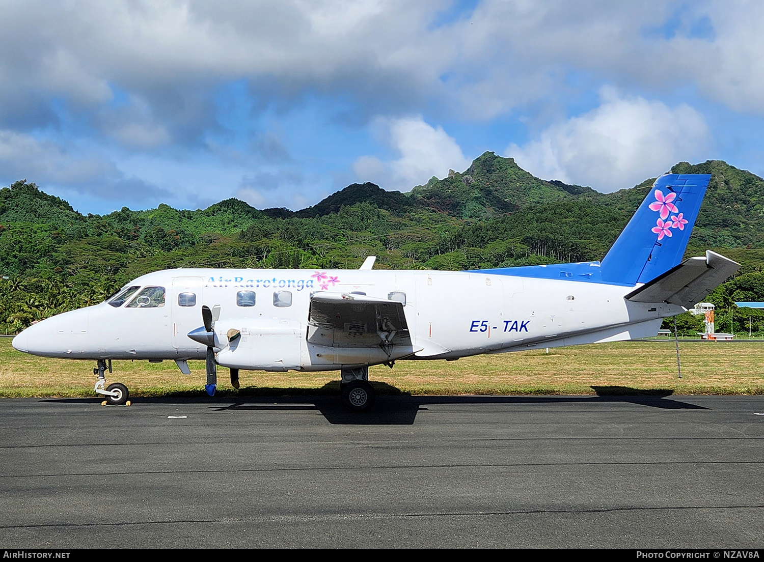 Aircraft Photo of E5-TAK | Embraer EMB-110P1 Bandeirante | Air Rarotonga | AirHistory.net #778314
