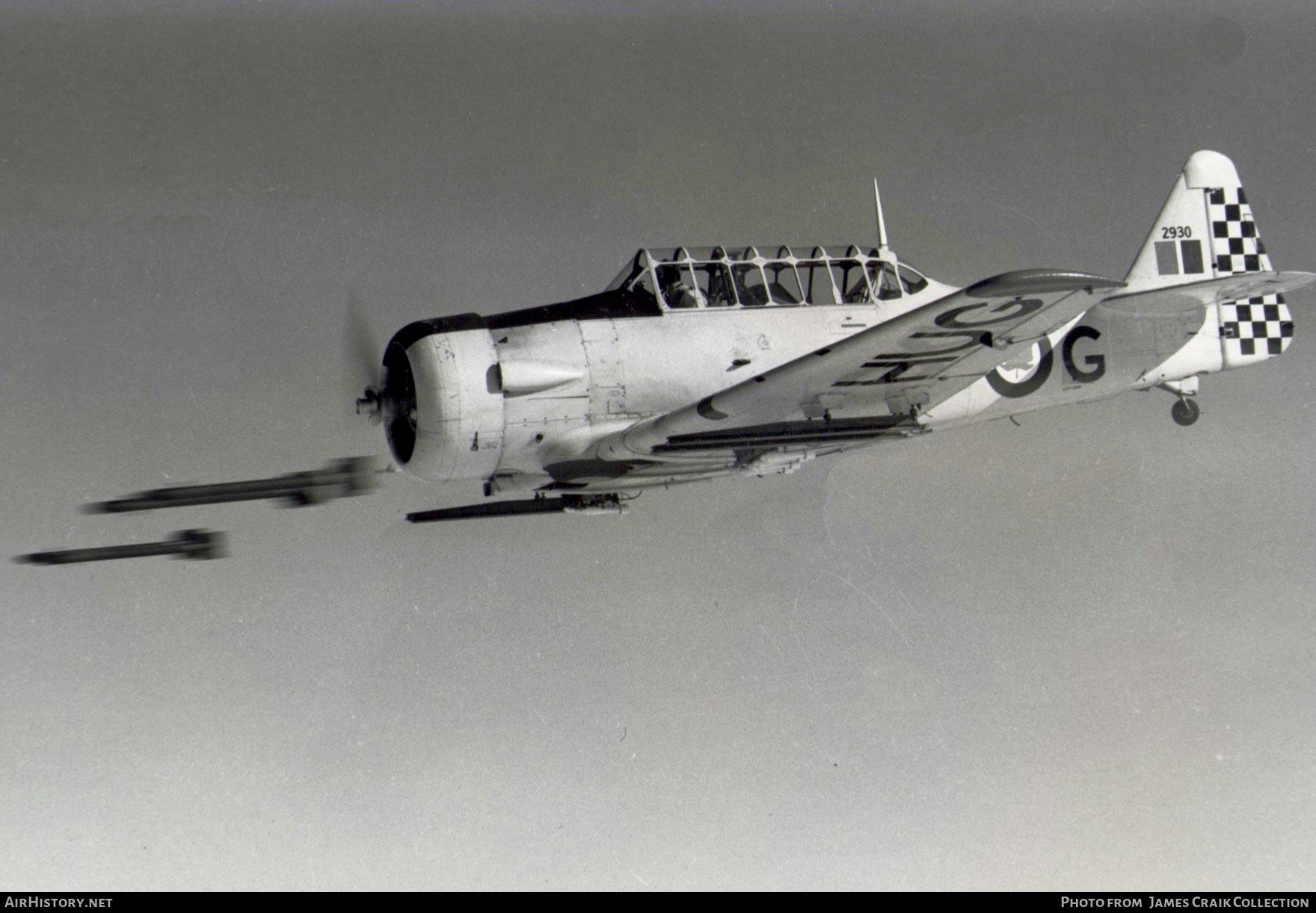 Aircraft Photo of 2930 | North American Harvard IIa | Canada - Air Force | AirHistory.net #778319