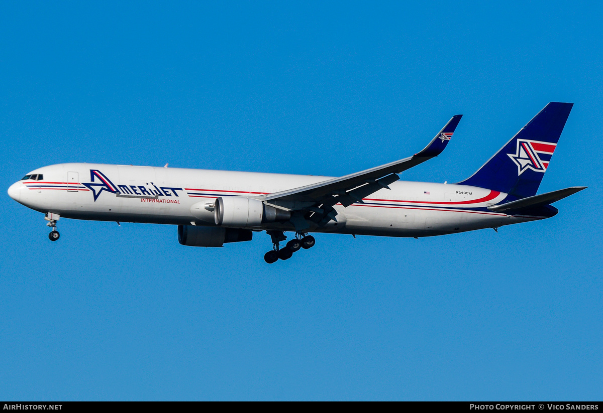 Aircraft Photo of N349CM | Boeing 767-323/ER(BDSF) | Amerijet International | AirHistory.net #778322
