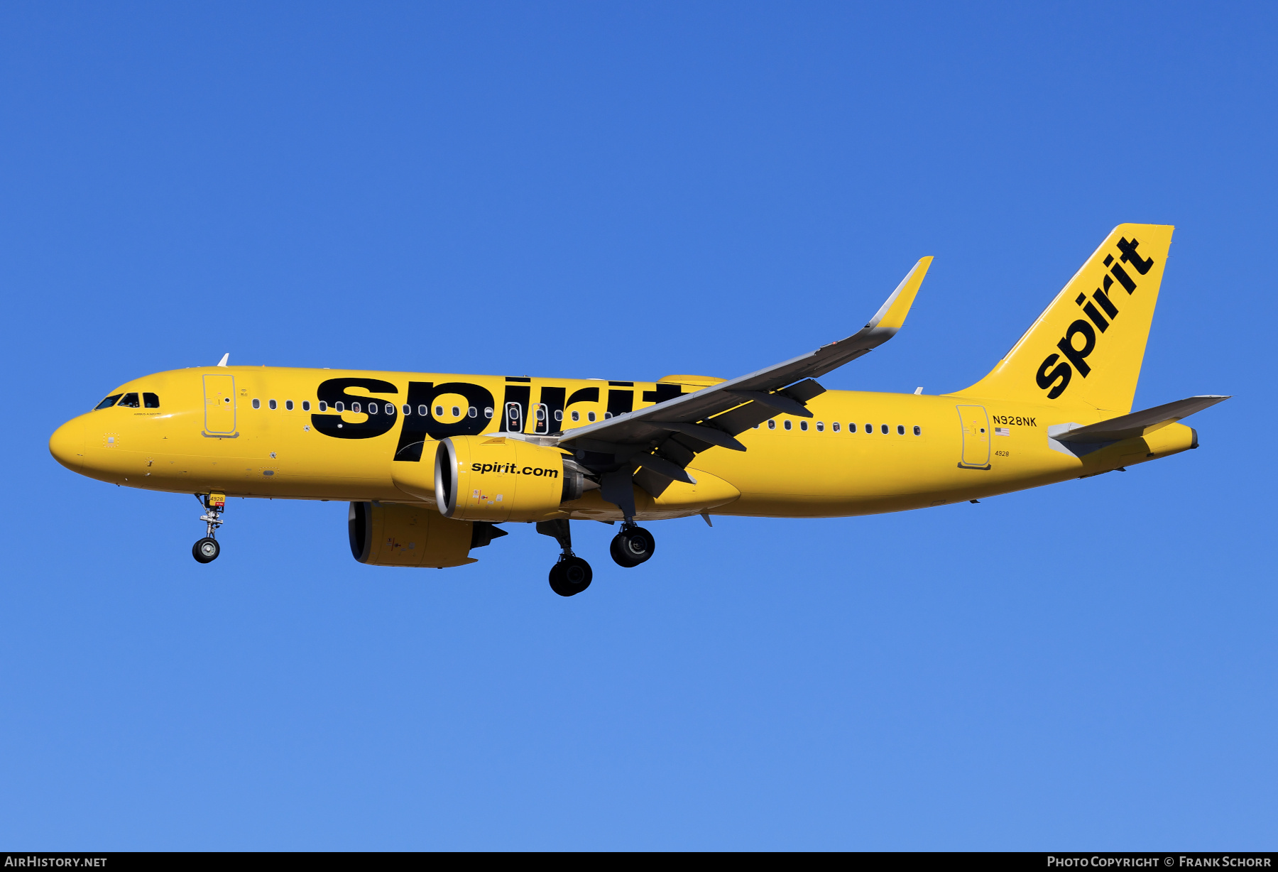 Aircraft Photo of N928NK | Airbus A320-271N | Spirit Airlines | AirHistory.net #778346