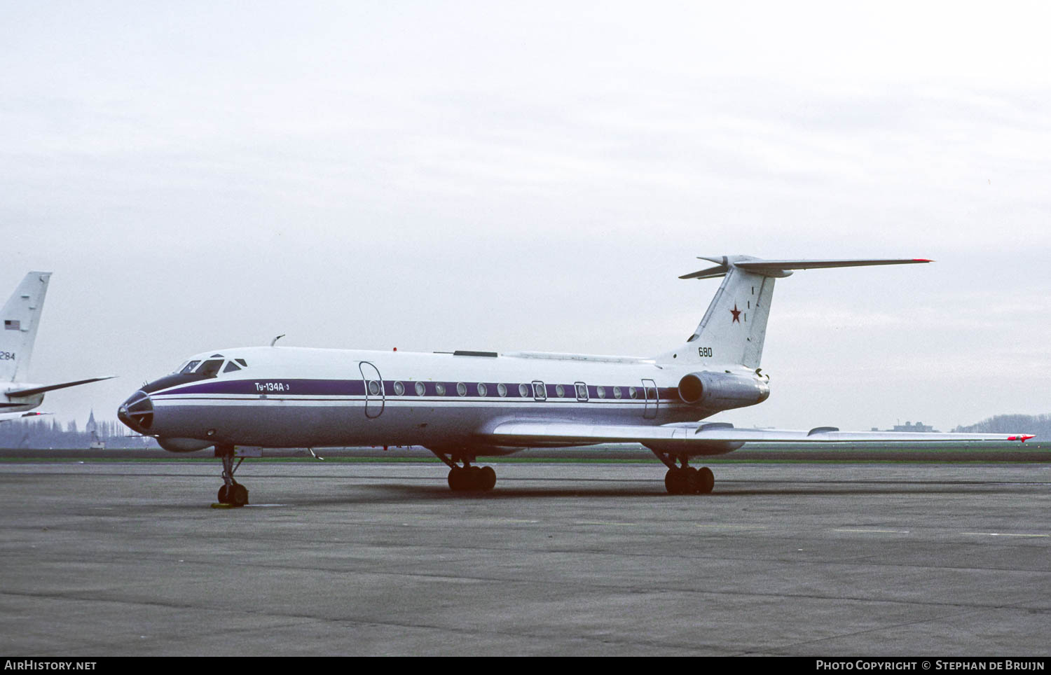 Aircraft Photo of 680 black | Tupolev Tu-134AK | Soviet Union - Air Force | AirHistory.net #778354