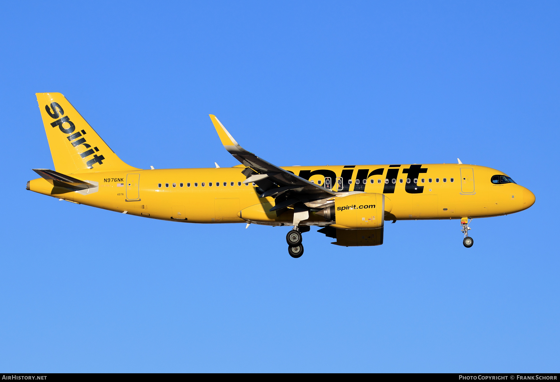 Aircraft Photo of N976NK | Airbus A320-271N | Spirit Airlines | AirHistory.net #778359