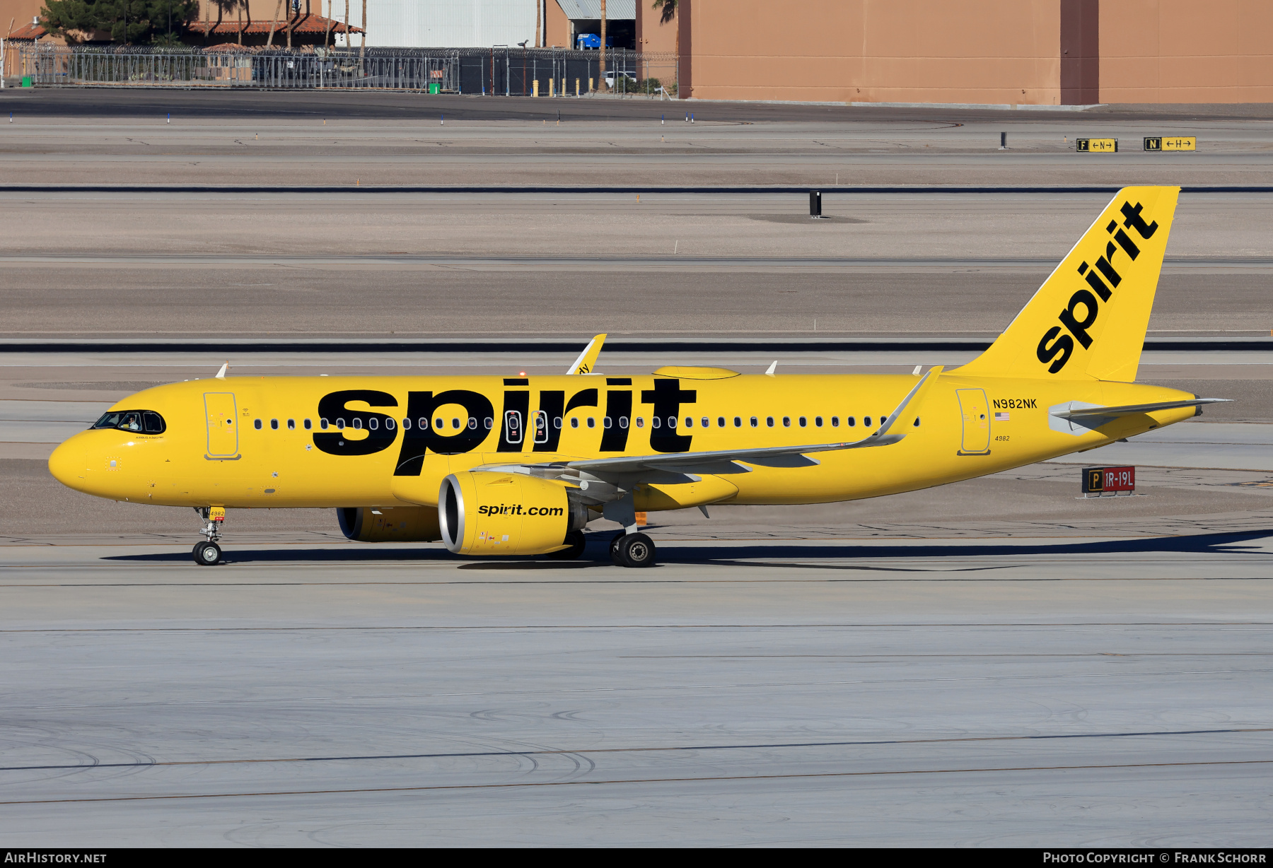 Aircraft Photo of N982NK | Airbus A320-271N | Spirit Airlines | AirHistory.net #778361