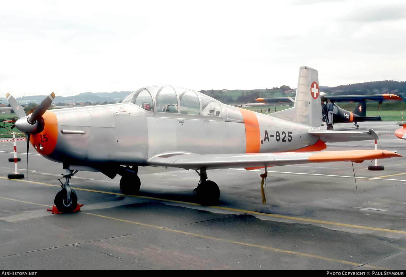 Aircraft Photo of A-825 | Pilatus P-3-05 | Switzerland - Air Force | AirHistory.net #778365